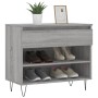 Schuhschrank aus grauem Sonoma-Sperrholz, 70 x 36 x 60 cm von , Schuhregale und Schuhorganisatoren - Ref: Foro24-831442, Prei...