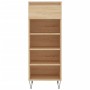 Mueble zapatero madera contrachapada roble Sonoma 40x36x105 cm de , Zapateros y organizadores de calzado - Ref: Foro24-831463...