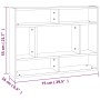 Estantería de pared madera ingeniería roble marrón 75x16x55 cm de , Estantes y estanterías - Ref: Foro24-815845, Precio: 35,6...