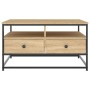 Mesa de centro madera de ingeniería roble Sonoma 80x80x45 cm de , Mesas de centro - Ref: Foro24-835290, Precio: 84,99 €, Desc...