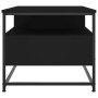 Black engineered wood coffee table 100x51x45 cm by , Coffee table - Ref: Foro24-835284, Price: 92,09 €, Discount: %