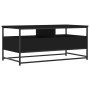 Black engineered wood coffee table 100x51x45 cm by , Coffee table - Ref: Foro24-835284, Price: 92,09 €, Discount: %