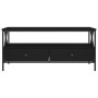 Black engineered wood coffee table 100x51x45 cm by , Coffee table - Ref: Foro24-835299, Price: 91,26 €, Discount: %