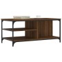 Brown oak plywood coffee table 100x50x45 cm by , Coffee table - Ref: Foro24-835308, Price: 42,29 €, Discount: %