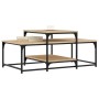 Mesa de centro madera de ingeniería roble Sonoma 102x60x45 cm de , Mesas de centro - Ref: Foro24-835315, Precio: 44,99 €, Des...