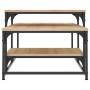 Mesa de centro madera de ingeniería roble Sonoma 102x60x45 cm de , Mesas de centro - Ref: Foro24-835315, Precio: 44,99 €, Des...