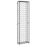 Wine rack for 95 bottles black wrought iron 54x18x200 cm by , Wine racks - Ref: Foro24-358368, Price: 203,39 €, Discount: %