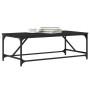 Mesa de centro de madera contrachapada negro 100x50x35 cm de , Mesas de centro - Ref: Foro24-835329, Precio: 35,47 €, Descuen...