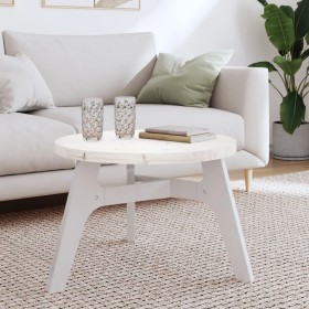 Round table top solid white pine wood Ø60x3 cm by , Table tops - Ref: Foro24-833665, Price: 52,99 €, Discount: %