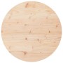 Round solid pine wood table top Ø90x3 cm by , Table tops - Ref: Foro24-833673, Price: 111,47 €, Discount: %