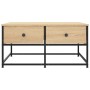 Mesa de centro madera de ingeniería roble Sonoma 80x80x40 cm de , Mesas de centro - Ref: Foro24-835355, Precio: 49,60 €, Desc...