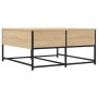 Mesa de centro madera de ingeniería roble Sonoma 80x80x40 cm de , Mesas de centro - Ref: Foro24-835355, Precio: 49,60 €, Desc...