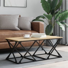 Sonoma oak engineered wood coffee table 100x49x40 cm by , Coffee table - Ref: Foro24-835360, Price: 49,43 €, Discount: %