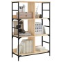 Regal aus Sonoma-Eichenholzwerkstoff, 78,5 x 33 x 117,5 cm von , Bücherregale und Regale - Ref: Foro24-835250, Preis: 62,09 €...