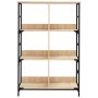 Sonoma oak engineered wood shelf 78.5x33x117.5 cm by , Bookcases and shelves - Ref: Foro24-835250, Price: 62,09 €, Discount: %