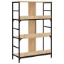 Sonoma oak engineered wood shelf 78.5x33x117.5 cm by , Bookcases and shelves - Ref: Foro24-835250, Price: 62,09 €, Discount: %