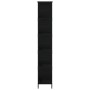 Black engineered wood shelf 78.5x33x188.5 cm by , Bookcases and shelves - Ref: Foro24-835259, Price: 100,65 €, Discount: %