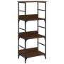 Oak brown engineered wood shelf 50x33x117.5 cm by , Bookcases and shelves - Ref: Foro24-835273, Price: 48,34 €, Discount: %