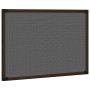 Ausziehbares Moskitonetz für Fenster braun (75-143)x50 cm von , Moskitonetze für Fenster - Ref: Foro24-149039, Preis: 21,57 €...