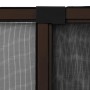 Ausziehbares Moskitonetz für Fenster braun (75-143)x50 cm von , Moskitonetze für Fenster - Ref: Foro24-149039, Preis: 21,57 €...