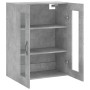 Betongrauer Wandschrank aus Holzwerkstoff, 69,5 x 34 x 90 cm von , Sideboards - Ref: Foro24-834990, Preis: 88,95 €, Rabatt: %