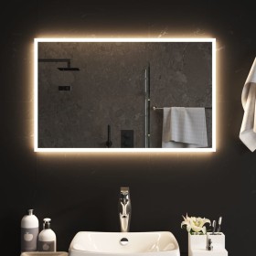 Espejo de baño con LED 80x50 cm de , Espejos - Ref: Foro24-151767, Precio: 77,99 €, Descuento: %