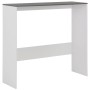 Bar table with 2 white and gray tops 130x40x120 cm by , Kitchen and dining tables - Ref: Foro24-280221, Price: 215,99 €, Disc...