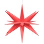 Moravia LED folding star lamp 3 units red 57 cm by , Christmas lights - Ref: Foro24-3190441, Price: 59,99 €, Discount: %