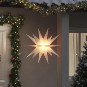 Lámpara estrella Moravia LED plegable 3 unidades blanco 100 cm de , Luces de Navidad - Ref: Foro24-3190448, Precio: 206,51 €,...