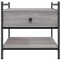 Sonoma gray engineered wood coffee table 50x50x50 cm by , Coffee table - Ref: Foro24-833968, Price: 47,88 €, Discount: %