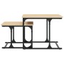 Mesa de centro apilable 2 pzas madera ingeniería roble Sonoma de , Mesas de centro - Ref: Foro24-833369, Precio: 42,16 €, Des...