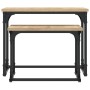 Stapelbarer Couchtisch 2-teilig, Holzwerkstoff Sonoma-Eiche von , Couchtisch - Ref: Foro24-833369, Preis: 41,88 €, Rabatt: %