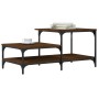 Mesa de centro madera contrachapada roble marrón 100x50,5x45 cm de , Mesas de centro - Ref: Foro24-835383, Precio: 41,06 €, D...