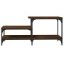 Mesa de centro madera contrachapada roble marrón 100x50,5x45 cm de , Mesas de centro - Ref: Foro24-835383, Precio: 41,06 €, D...