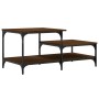 Mesa de centro madera contrachapada roble marrón 100x50,5x45 cm de , Mesas de centro - Ref: Foro24-835383, Precio: 41,06 €, D...