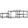 Stackable coffee tables 2 pieces Sonoma gray engineered wood by , Coffee table - Ref: Foro24-835397, Price: 48,74 €, Discount: %