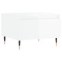 High gloss white engineered wood coffee table 50x46x35 cm by , Coffee table - Ref: Foro24-830848, Price: 39,99 €, Discount: %