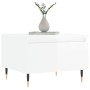 High gloss white engineered wood coffee table 50x46x35 cm by , Coffee table - Ref: Foro24-830848, Price: 39,99 €, Discount: %