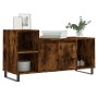 TV stand made of smoked oak plywood, measuring 100x35x55 cm. by , TV Furniture - Ref: Foro24-831329, Price: 65,51 €, Discount: %