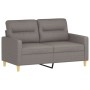 2-Sitzer-Sofa mit taupegrauen Stoffkissen 120 cm von , Sofas - Ref: Foro24-3200820, Preis: 251,69 €, Rabatt: %