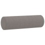 Sofá de 2 plazas con cojines tela gris taupe 120 cm de , Sofás - Ref: Foro24-3200820, Precio: 251,69 €, Descuento: %