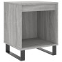 Bedside table 2 units engineered wood gray Sonoma 40x35x50 cm by , Nightstands - Ref: Foro24-830745, Price: 47,29 €, Discount: %