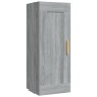 Engineered wood Sonoma gray wall cabinet 35x34x90 cm by , Shelves and shelves - Ref: Foro24-817451, Price: 48,56 €, Discount: %