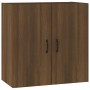 Brown oak plywood wall cabinet 60x31x60 cm by , Lockers and storage cabinets - Ref: Foro24-817596, Price: 68,07 €, Discount: %