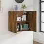 Smoked oak plywood wall cabinet 60x31x60 cm by , Lockers and storage cabinets - Ref: Foro24-817594, Price: 62,25 €, Discount: %