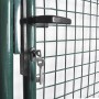 Powder Coated Steel Fence Gate by vidaXL, garden gates - Ref: Foro24-142030, Price: 152,74 €, Discount: %