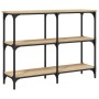 Mesa consola madera de ingeniería roble Sonoma 100x29x75 cm de , Mesas auxiliares - Ref: Foro24-834101, Precio: 52,61 €, Desc...