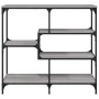 Console table made of gray Sonoma plywood wood 103x32x95 cm by , Side tables - Ref: Foro24-833953, Price: 71,45 €, Discount: %