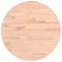 Round solid beech wood board Ø40x2.5 cm by , Table tops - Ref: Foro24-355914, Price: 28,79 €, Discount: %