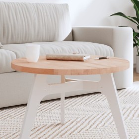 Solid beech wood round board Ø60x2.5 cm by , Table tops - Ref: Foro24-355916, Price: 56,06 €, Discount: %